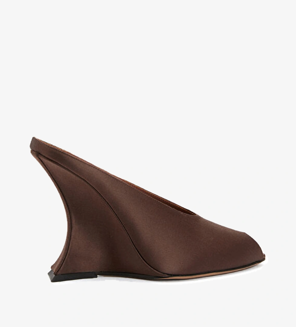 Koyu Kahverengi Kadın Terlik - Görsel 1