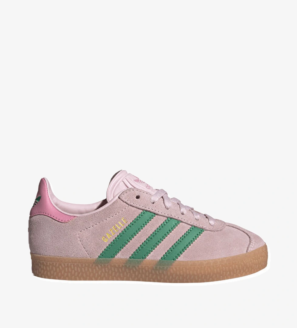 Adidas Gazelle Pembe Unisex Çocuk Deri Sneaker model görseli