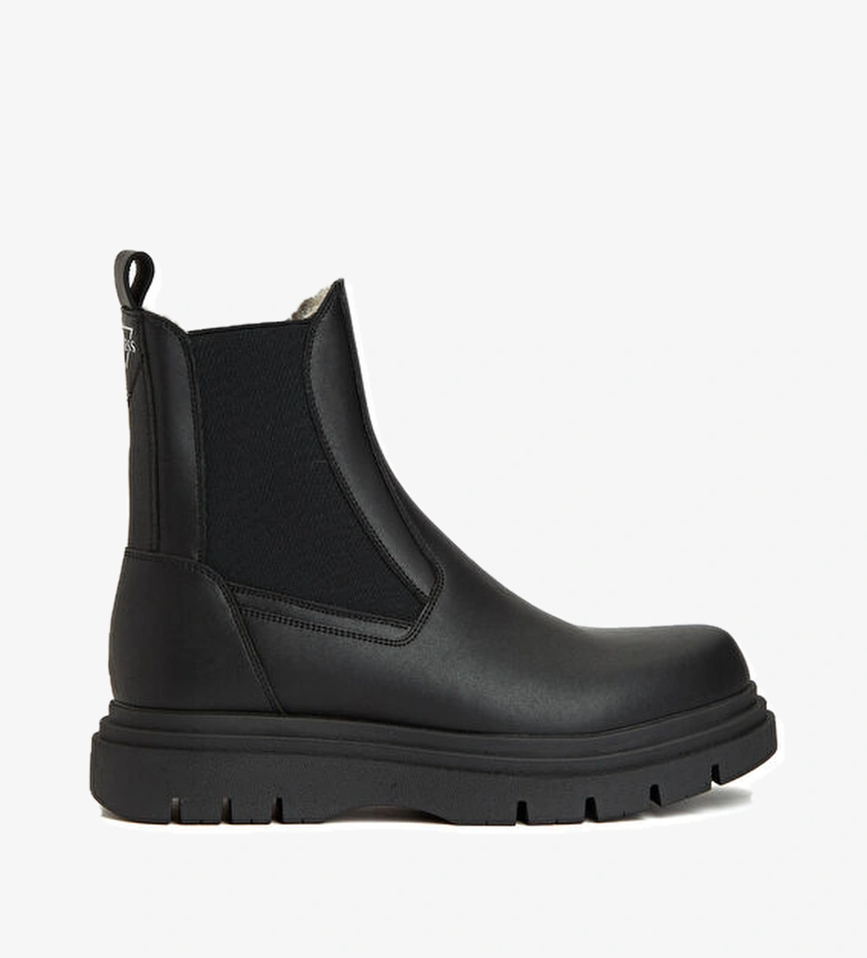 Guess Fergie Siyah Erkek Deri Bot model görseli