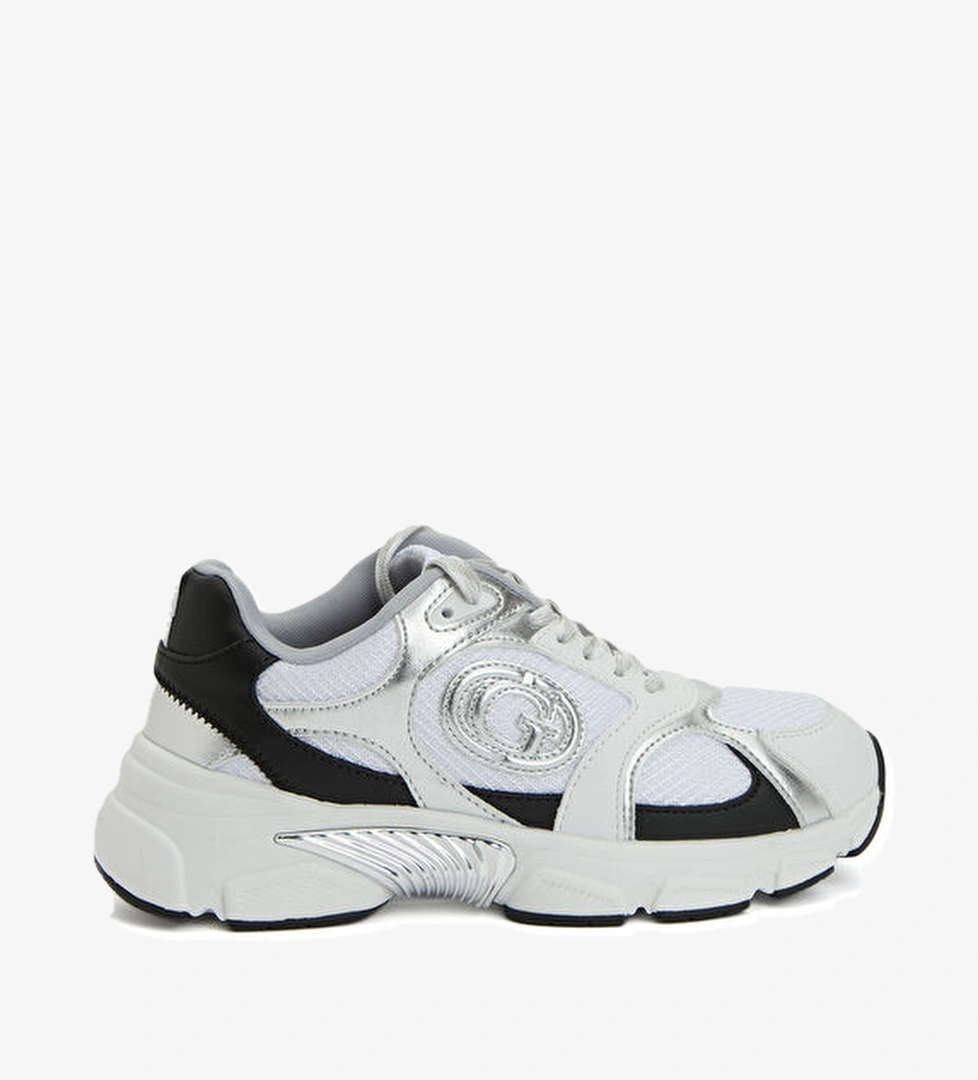 Ibitha Siyah Beyaz Kadın Sneaker - Görsel 1