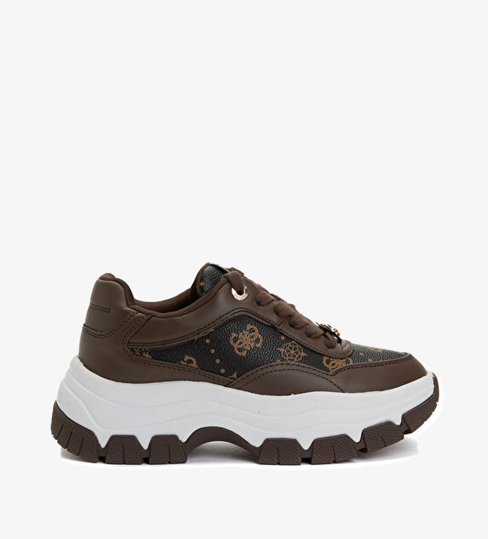 Berrett2 Kahverengi Kadın Sneaker - Görsel 1