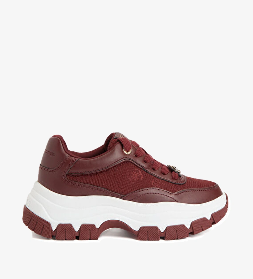 Kırmızı Kadın Sneaker - Görsel 1