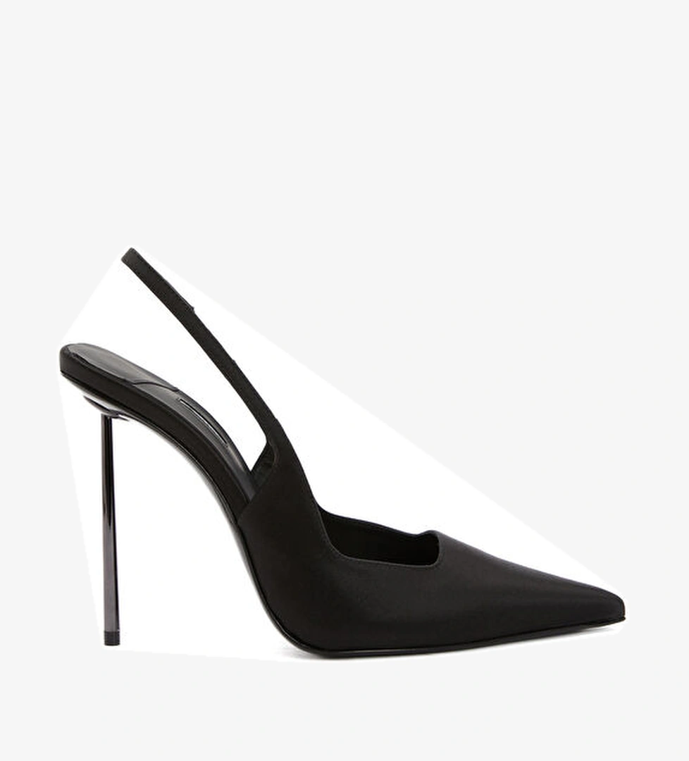 Le Silla Siyah Topuklu Ayakkabı model görseli