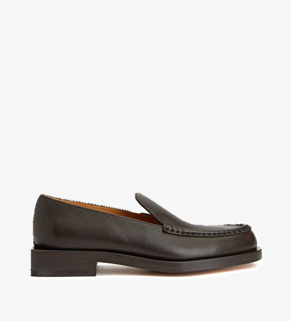 Jacquemus Kahverengi Erkek Deri Loafer model görseli