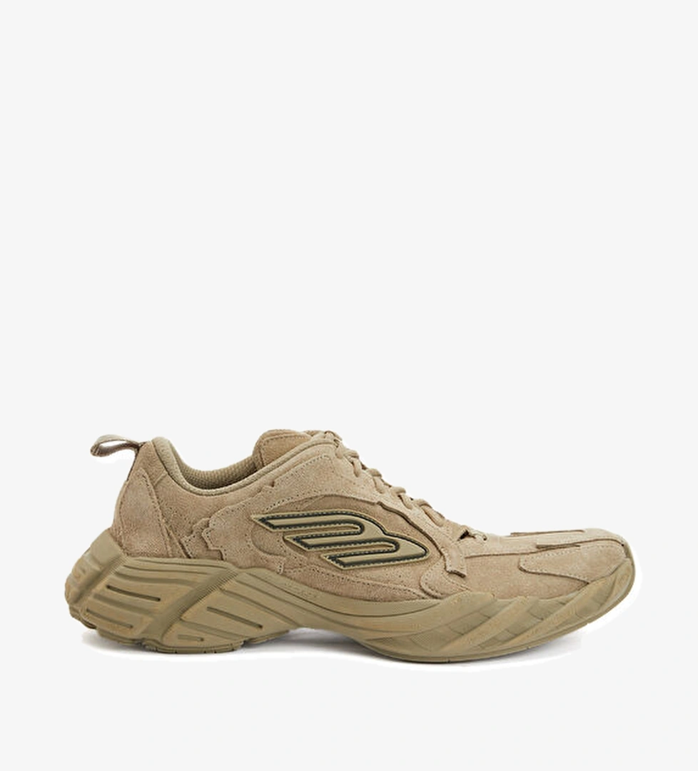 Balenciaga Monday Bej Erkek Deri Sneaker model görseli