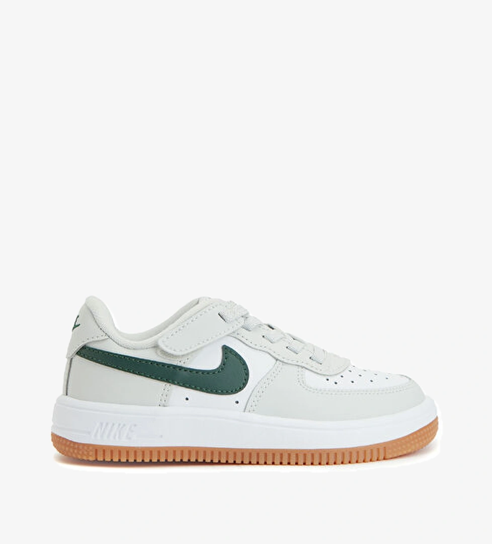 Force 1 Beyaz Çocuk Deri Sneaker - Görsel 1