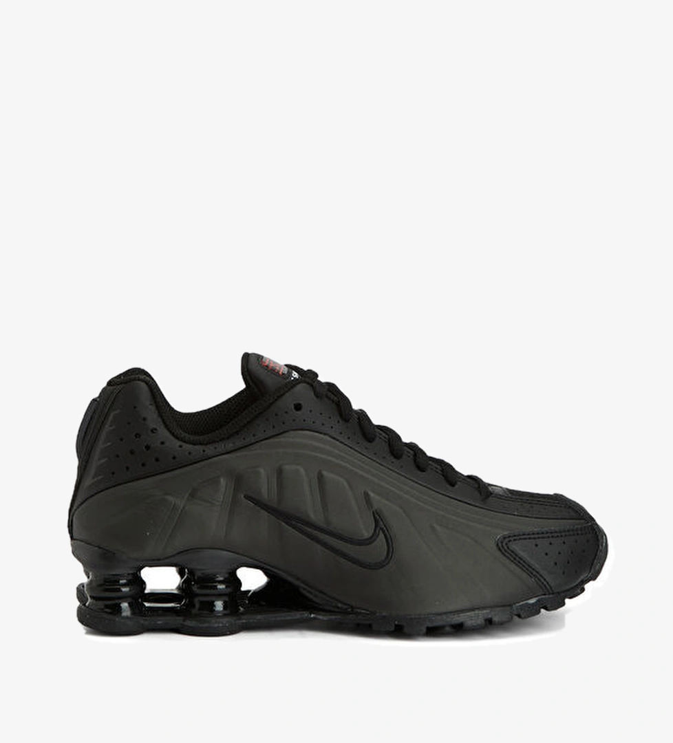 Nike Shox R4 Siyah Gri Unisex Çocuk Sneaker model görseli