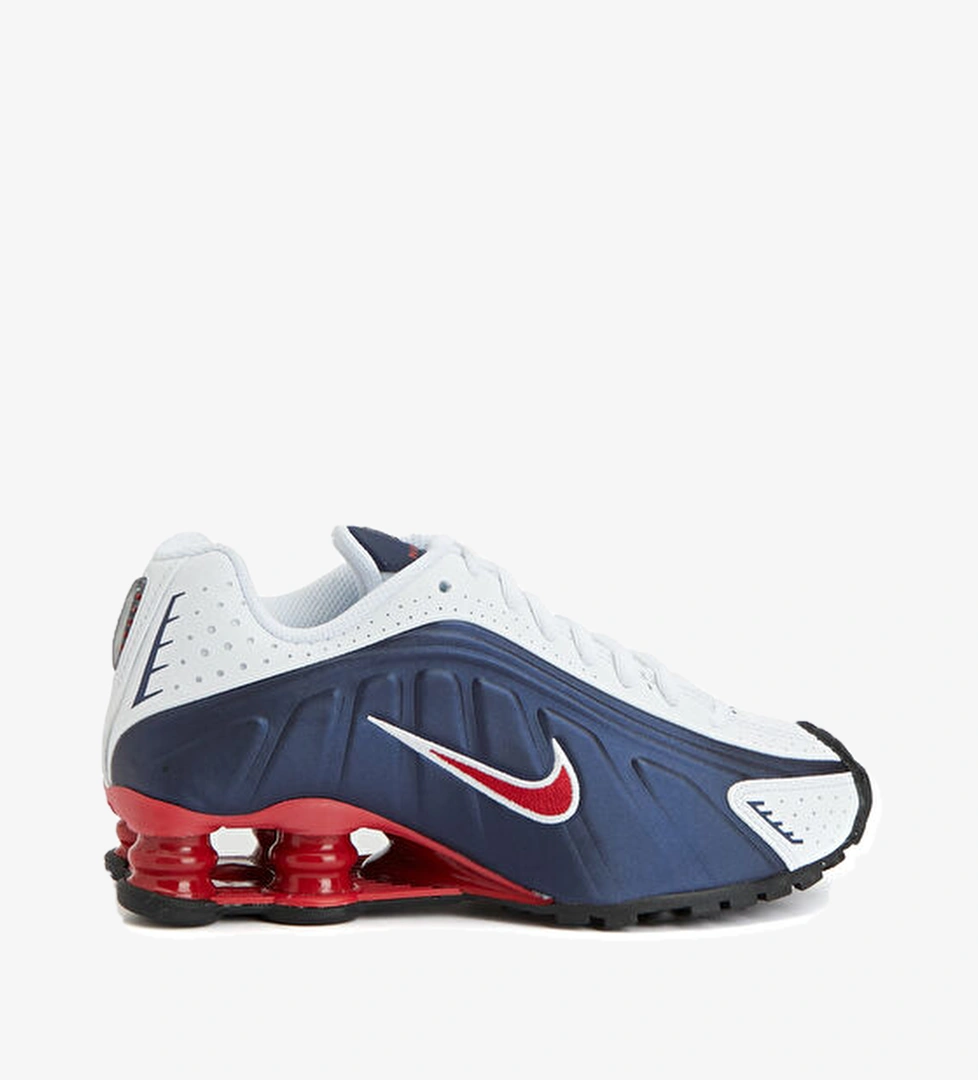 Nike Shox R4 (GS) Mavi Unisex Çocuk Sneaker model görseli