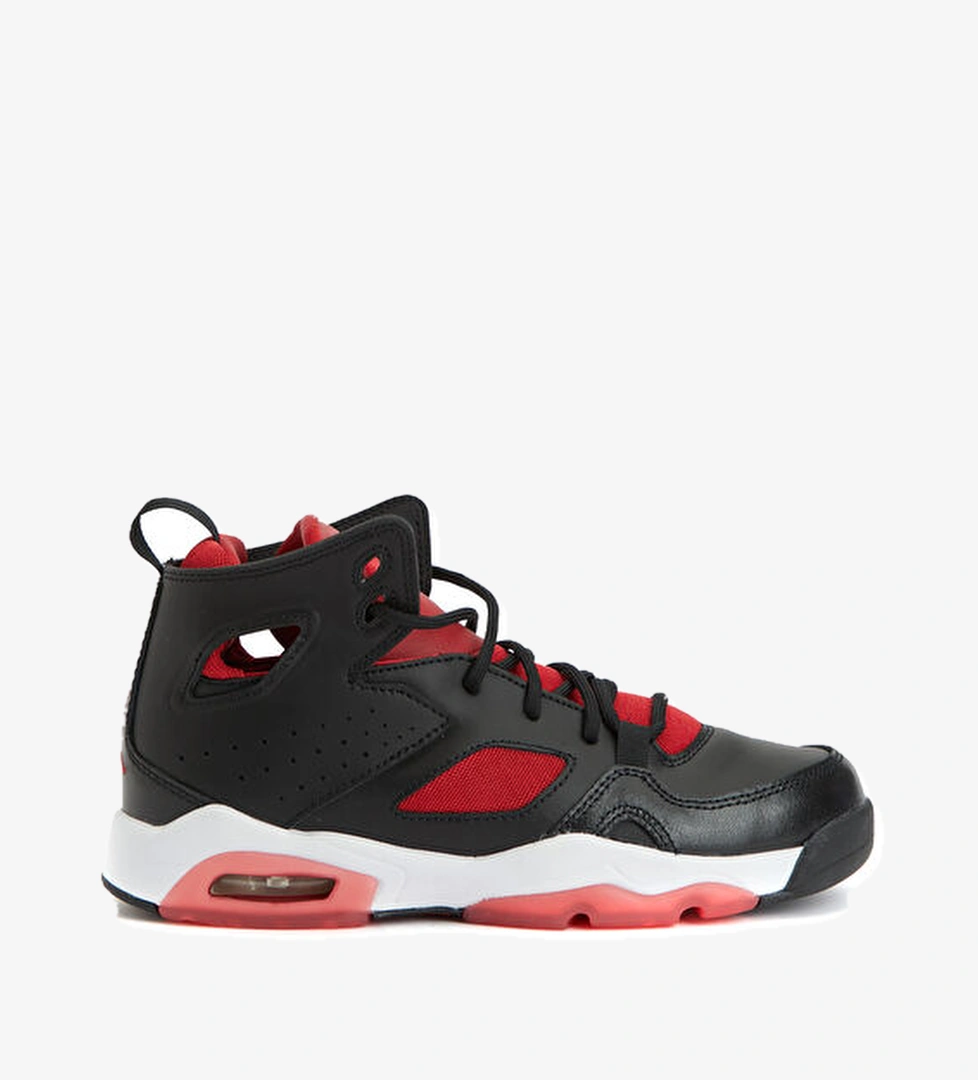 Nike Jordan Fltclb '91 Siyah Gri Çocuk Deri Sneaker model görseli