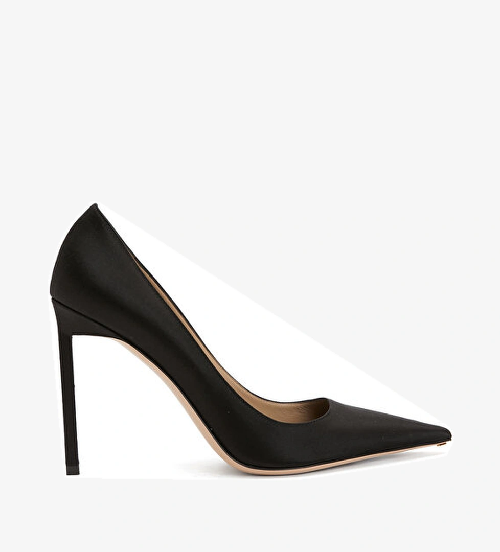 Tom Ford Siyah Saten Stiletto model görseli