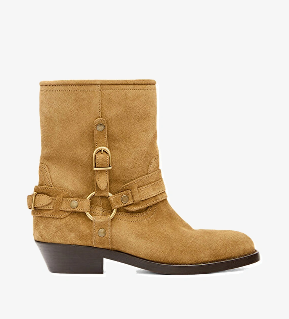 Isabel Marant Ildred Vizon Kadın Süet Bot model görseli