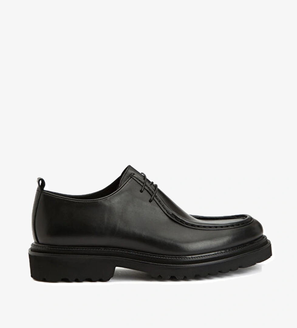 Beymen Club Siyah Erkek Deri Ayakkabı model görseli