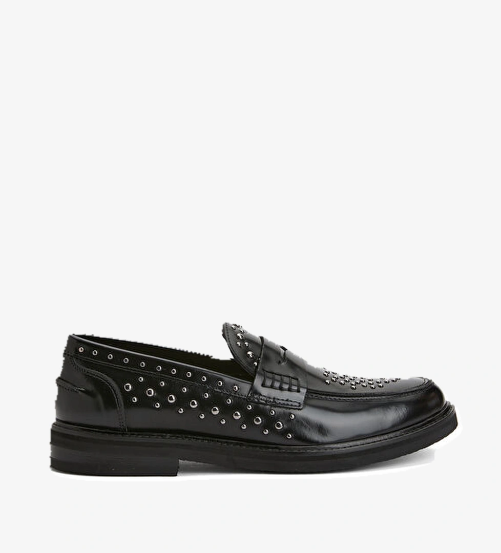 Beymen Club Siyah Kadın Deri Loafer model görseli
