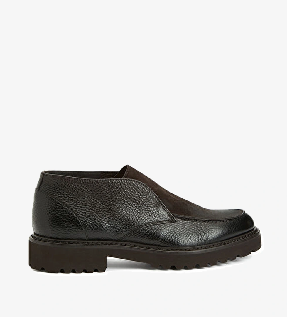 Doucal's Koyu Kahverengi Erkek Deri Bot model görseli