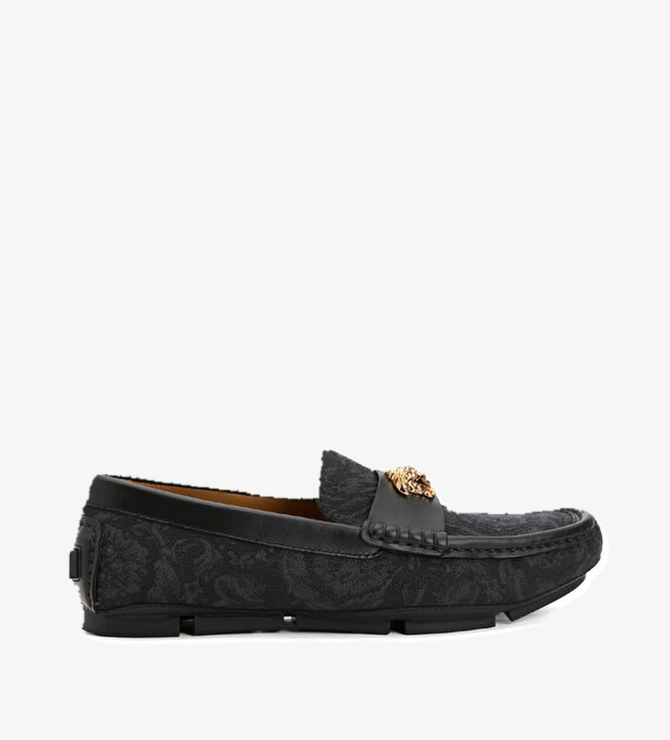 Versace Siyah Barok Jakarlı Erkek Driver model görseli