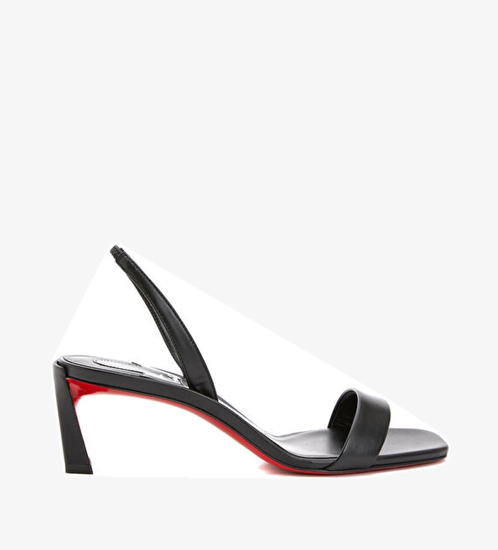 Christian Louboutin O Condora Siyah Kadın Deri Sandalet model görseli