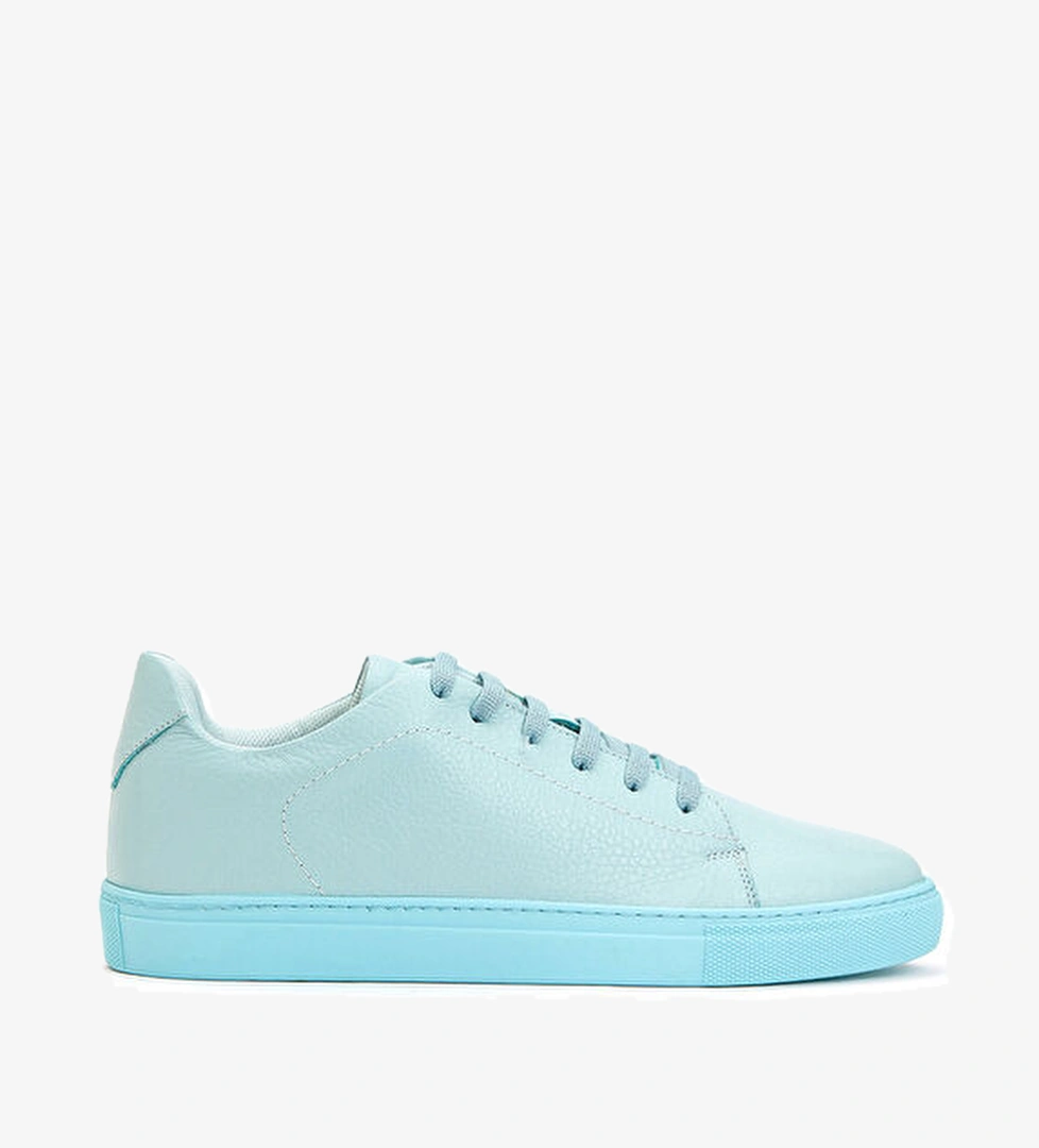 Mint Kadın Deri Sneaker - Görsel 1