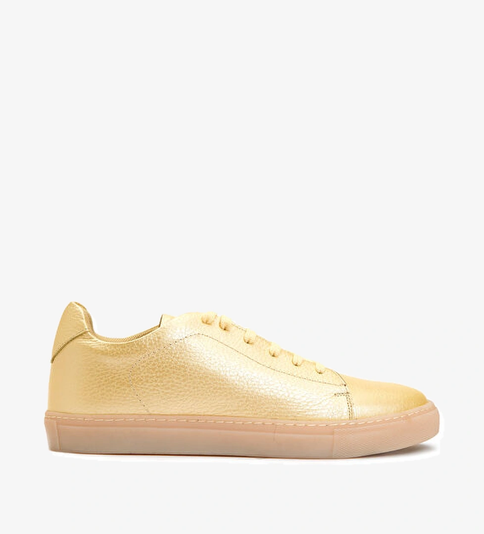 Divarese Sarı Kadın Deri Sneaker model görseli