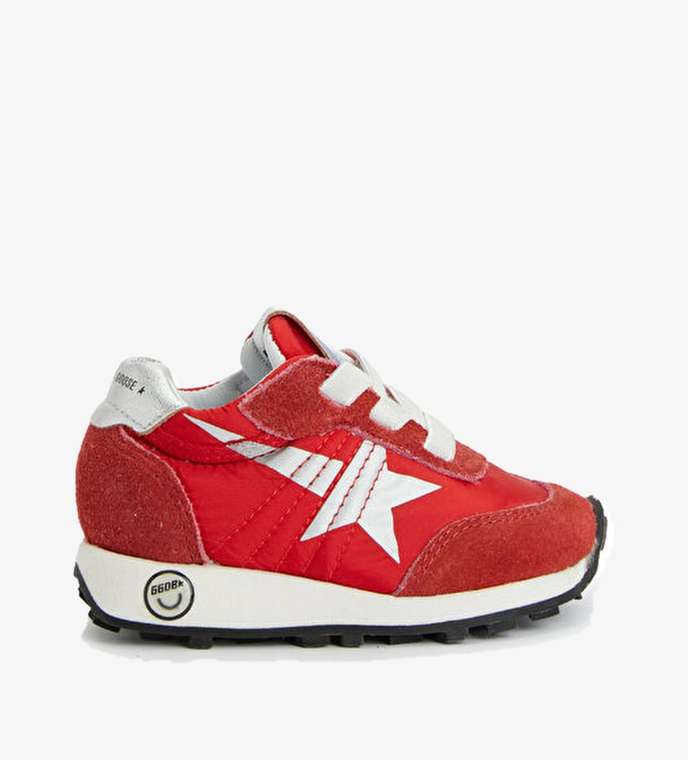 Golden Goose Kırmızı Unisex Çocuk Sneaker model görseli