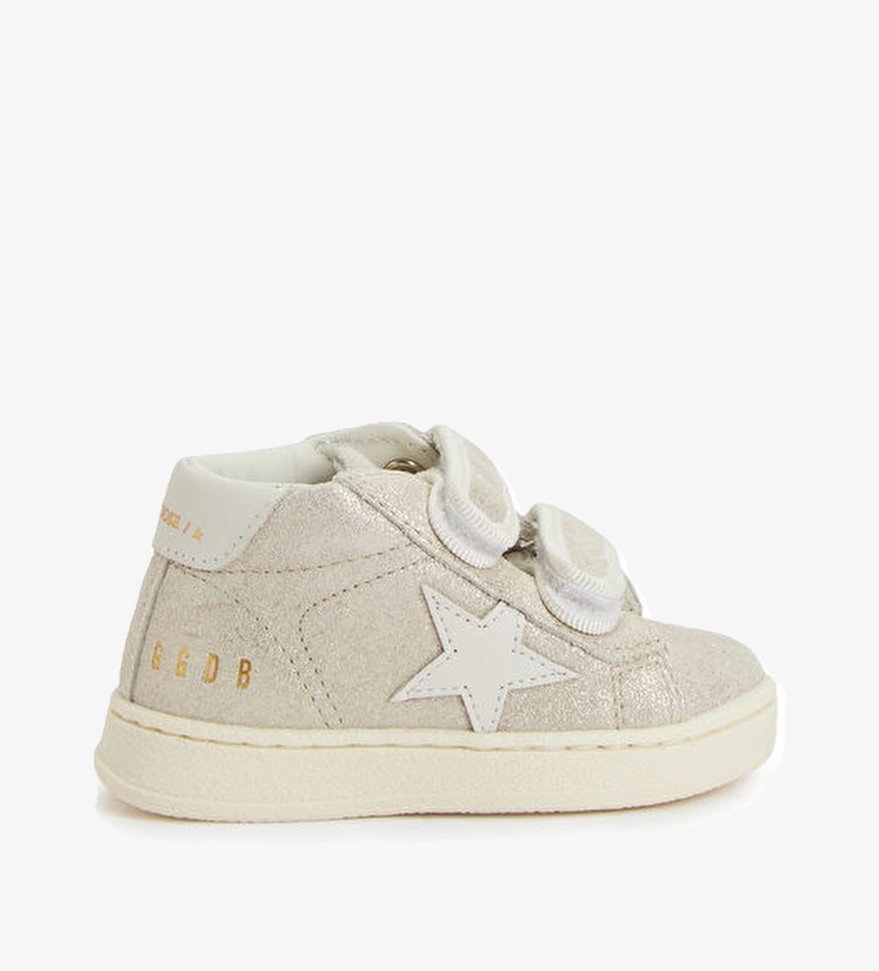 Golden Goose June Çok Renkli Unisex Çocuk Deri Sneaker model görseli