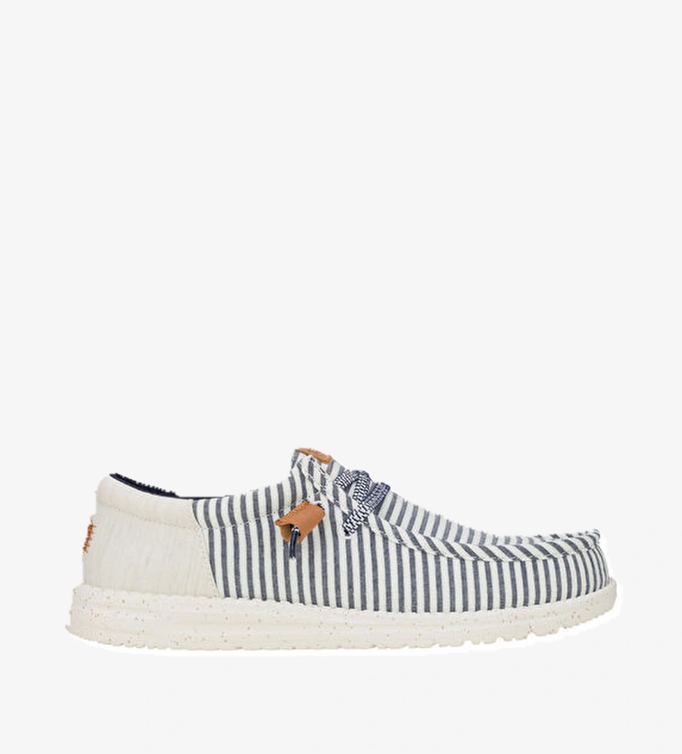 Hey Dude Wally Funk Nu Prep Mavi Çizgili Erkek Espadril model görseli