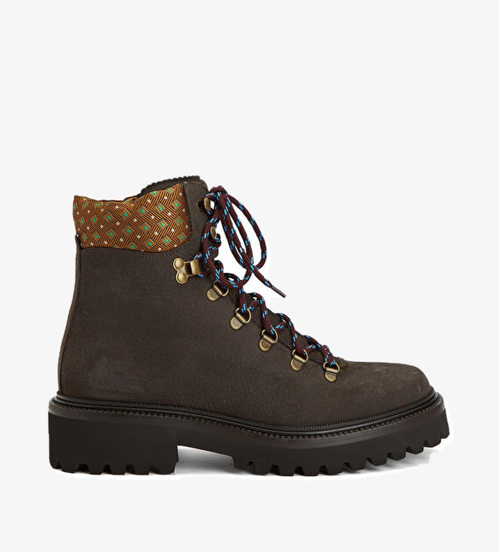 Etro Trekking Kahverengi Erkek Deri Bot model görseli