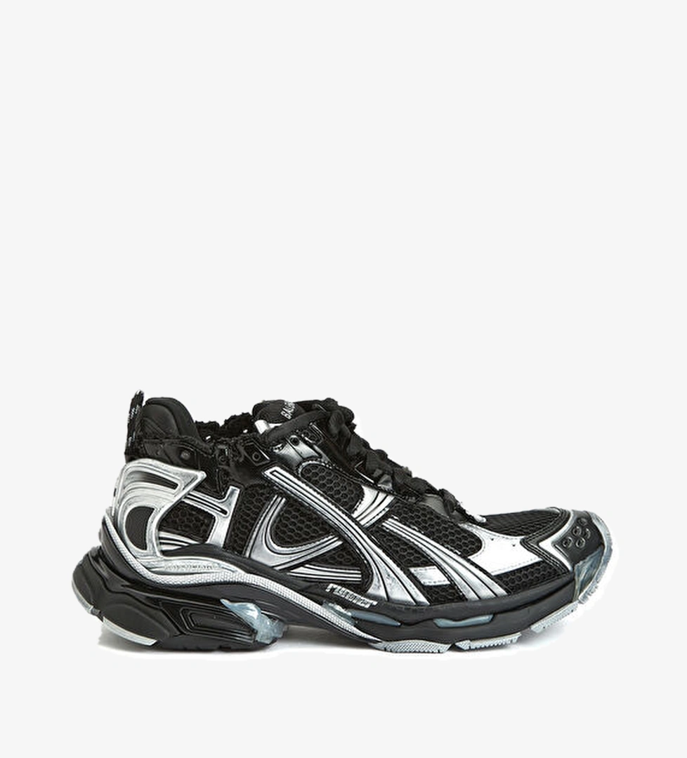 Balenciaga Runner Siyah Gri Erkek Sneaker model görseli