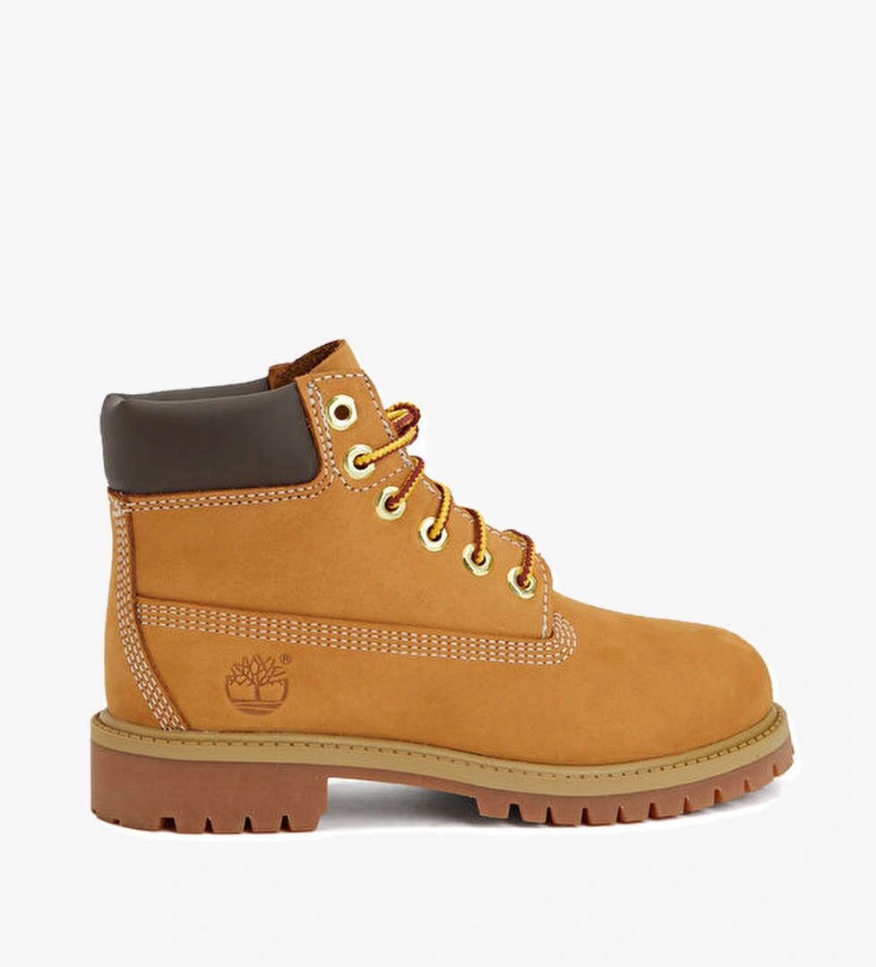 Timberland Premium 6 Inch Camel Unisex Çocuk Deri Bot model görseli