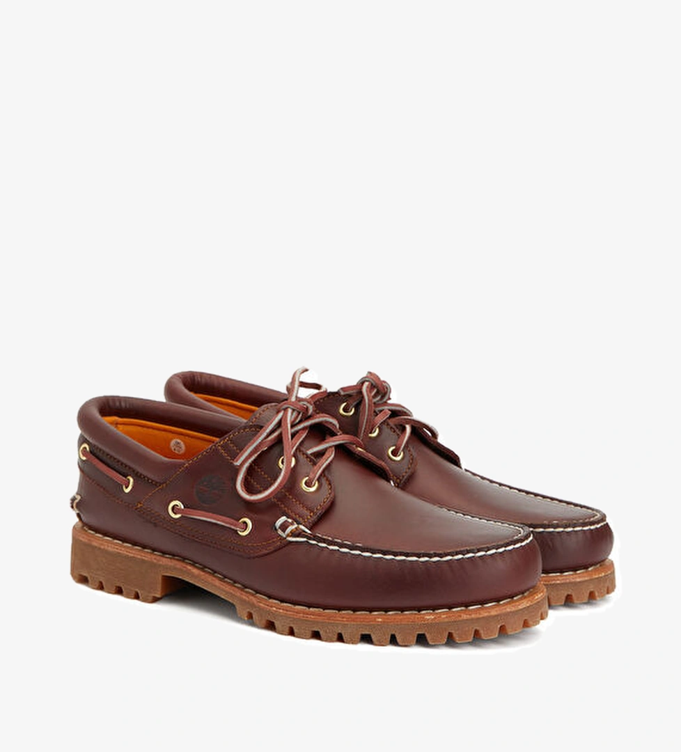 Timberland Authentic Bordo Erkek Deri Ayakkabı model görseli