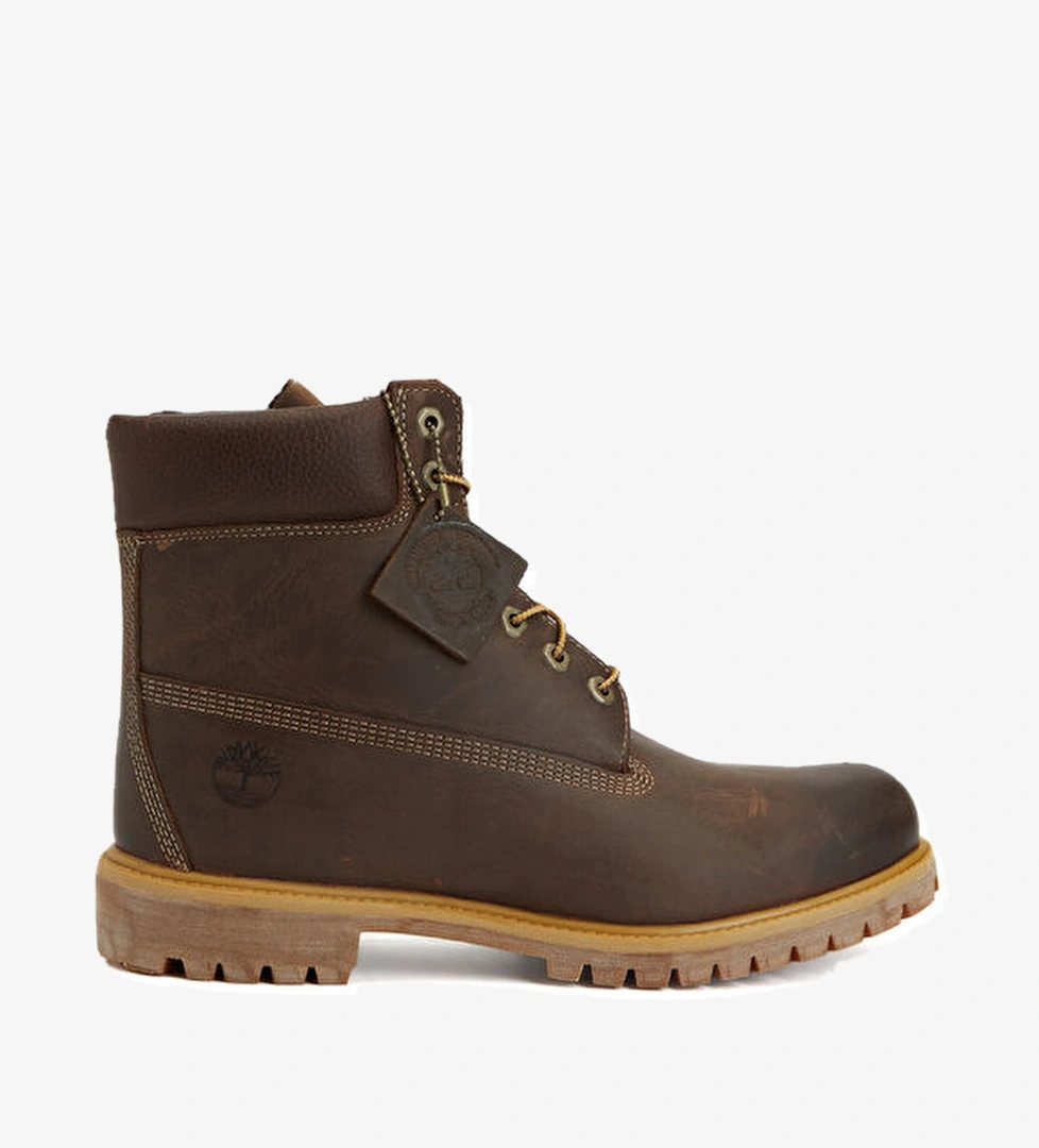 Timberland Premium 6 Inch Waterproof Kahve Erkek Deri Bot model görseli