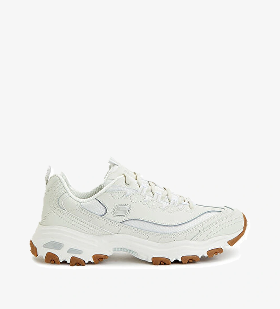 Skechers D'Lites Beyaz Erkek Deri Sneaker model görseli