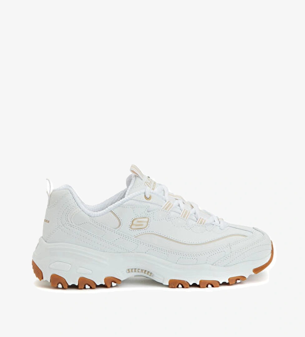 Skechers D'lites Beyaz Kadın Deri Sneaker model görseli