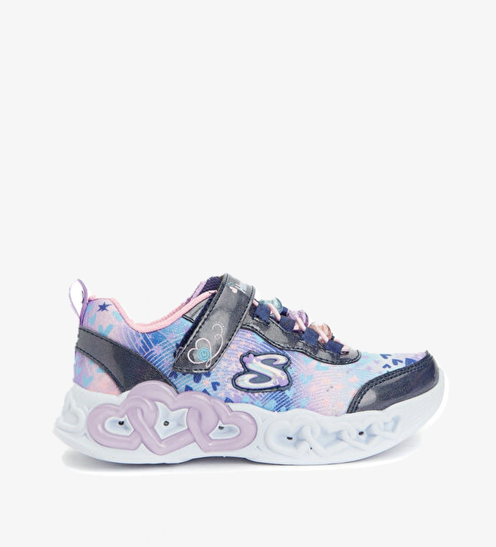 Skechers Infinite Heart Lights Çok Renkli Kız Çocuk Sneaker model görseli