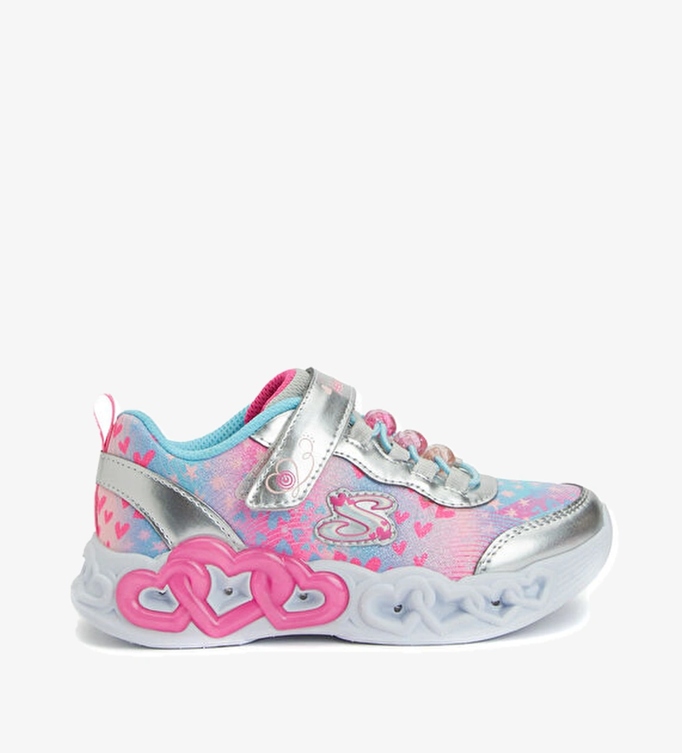 Skechers Infinite Heart Lights Çok Renkli Kız Çocuk Sneaker model görseli