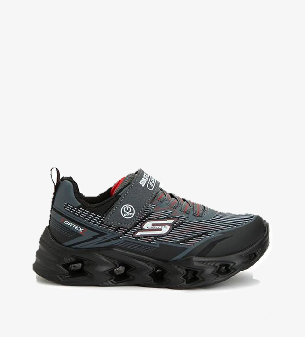 Skechers Vortex 2.0 Siyah Gri Erkek Çocuk Sneaker model görseli