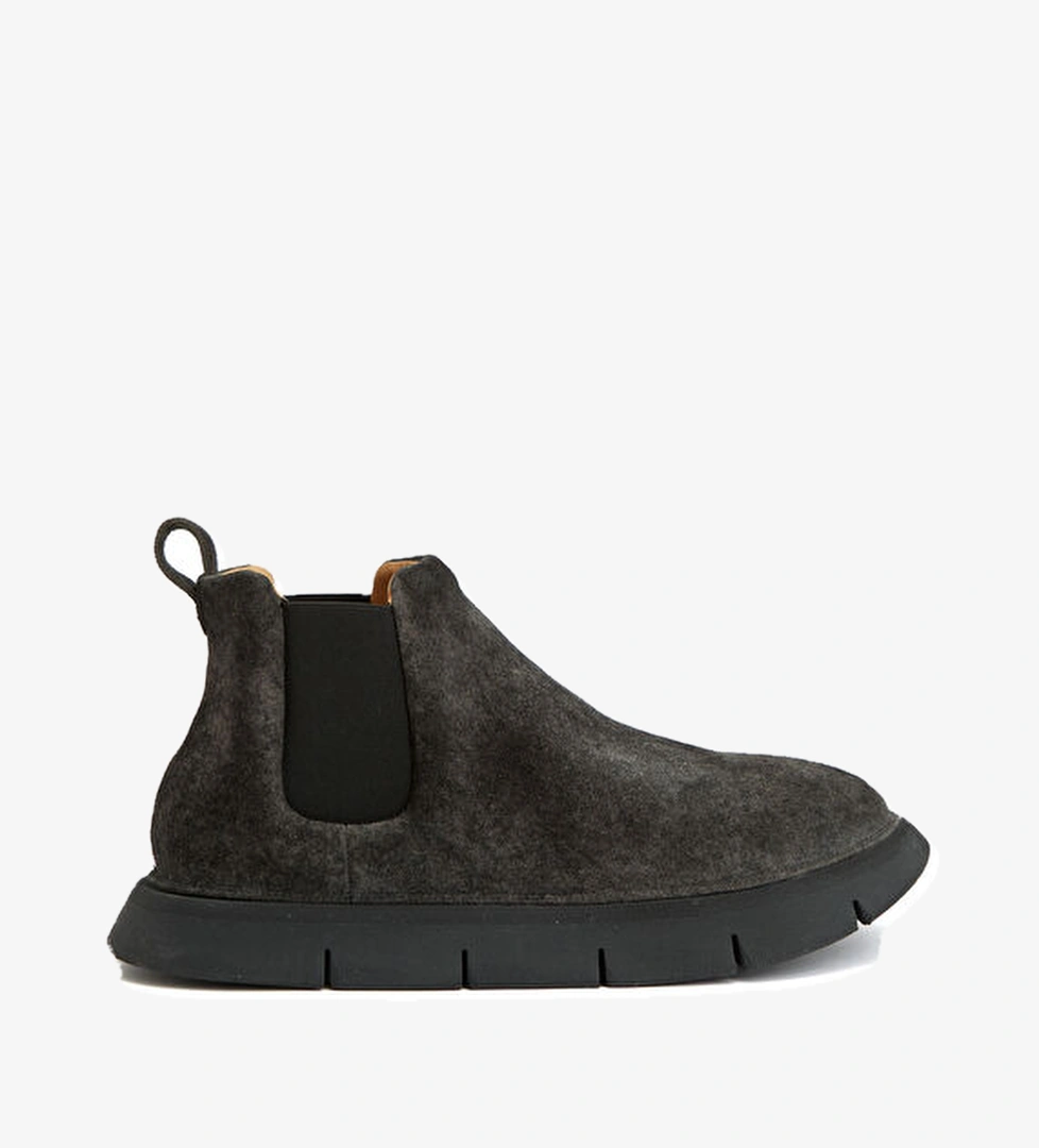 Marsell Siyah Erkek Deri Bot model görseli