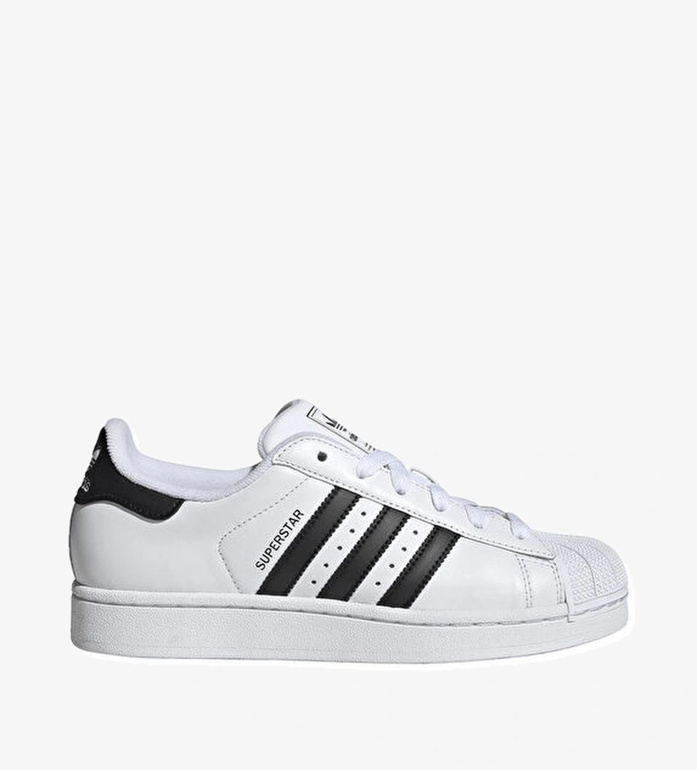 Adidas Superstar II Beyaz Unisex Çocuk Deri Sneaker model görseli
