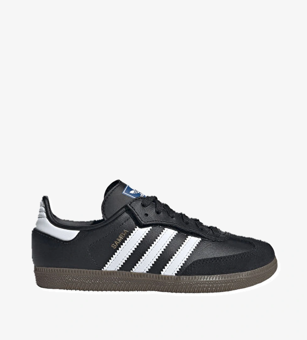 Adidas Samba OG Siyah Unisex Çocuk Deri Sneaker model görseli