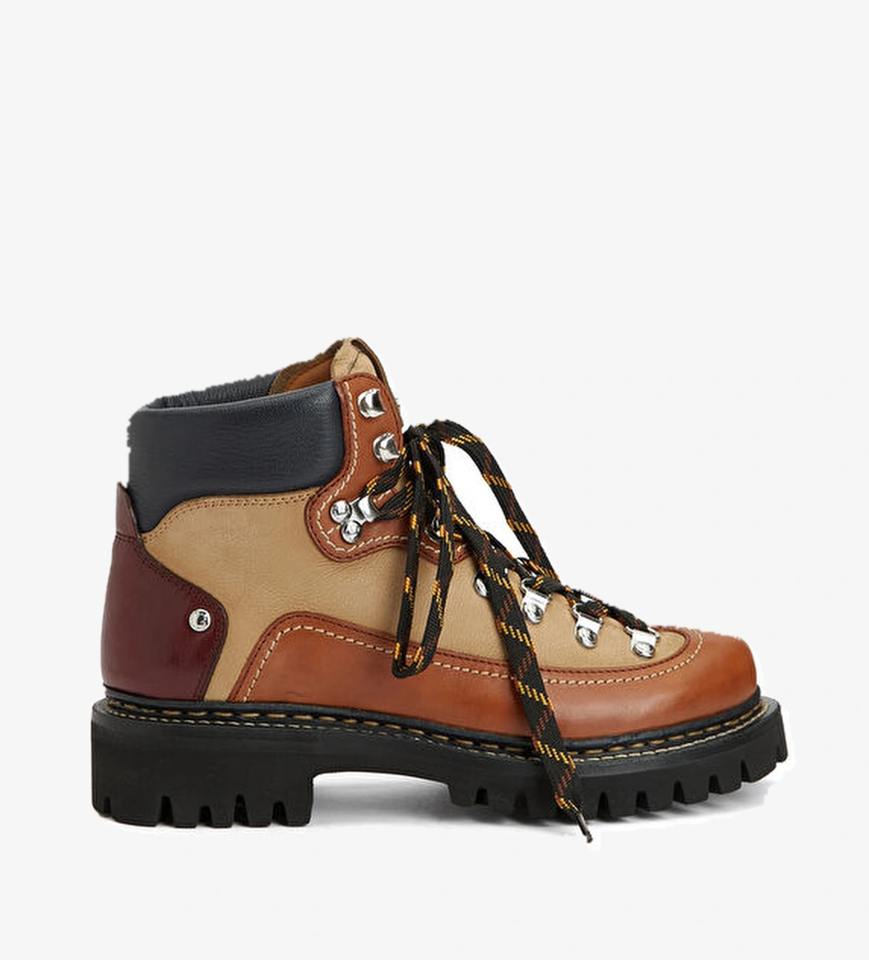 Dsquared2 Kahverengi Erkek Deri Bot model görseli