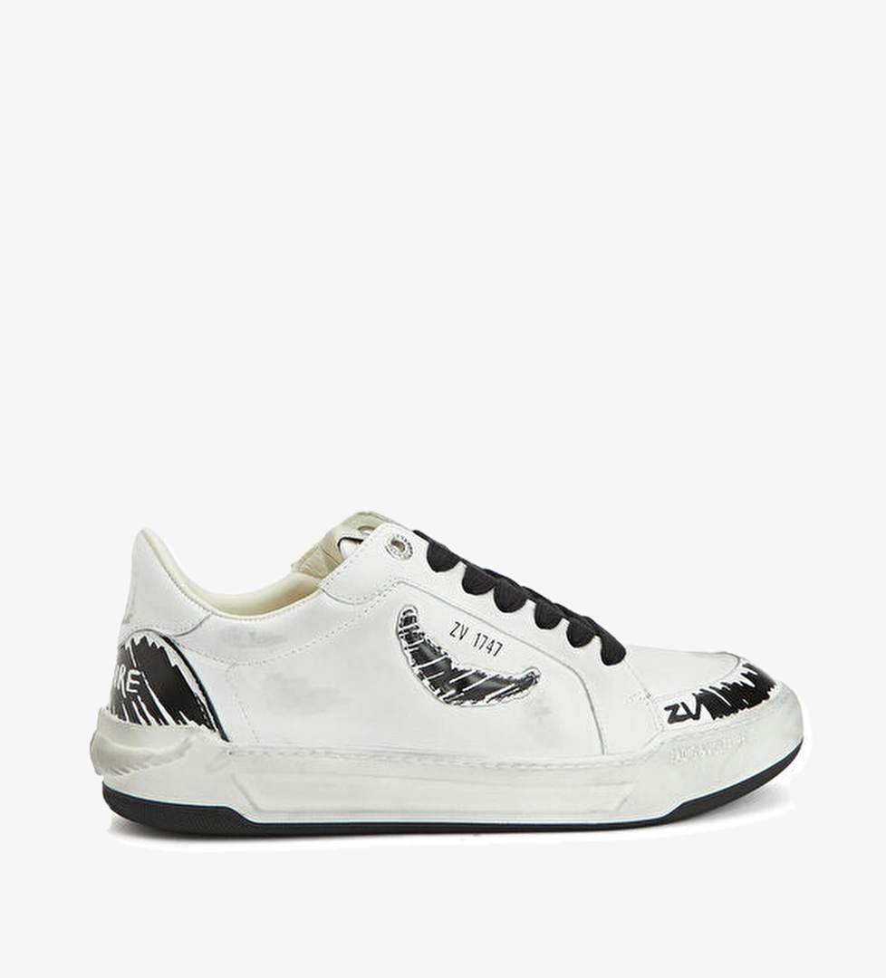Zadig&voltaire Fly Wings Beyaz Kadın Deri Sneaker model görseli