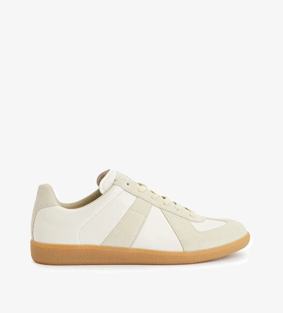 Maison Margiela Replica Beyaz Kadın Deri Sneaker model görseli