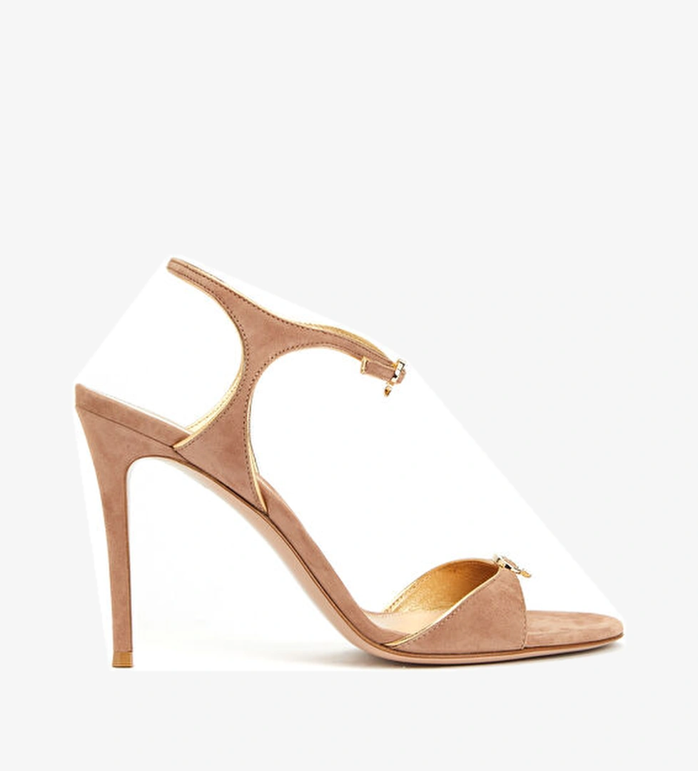 Gianvito Rossi Vizon Kadın Süet Sandalet model görseli