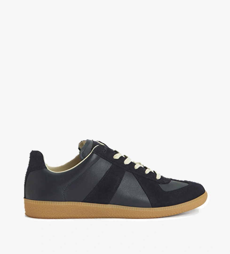 Maison Margiela Lacivert Erkek Deri Sneaker model görseli