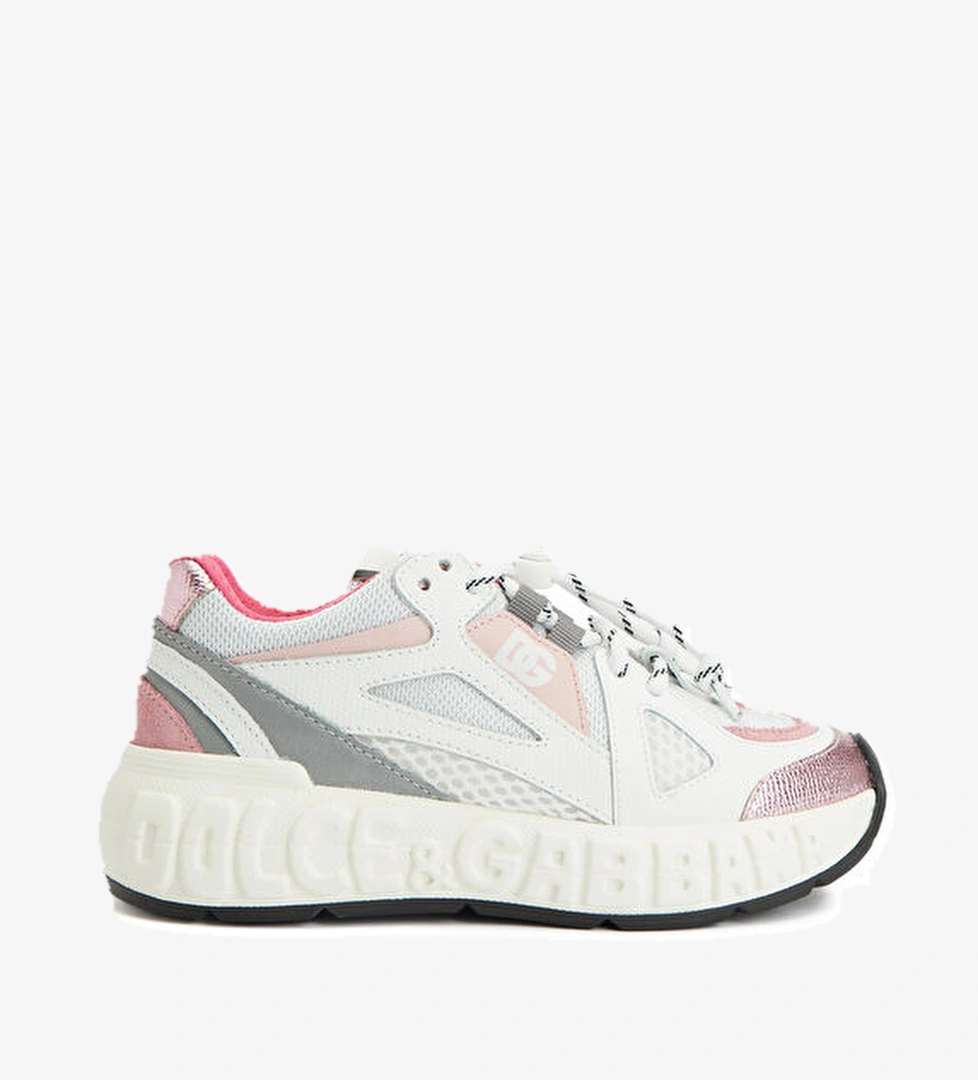 Dolce&gabbana Gri Pembe Erkek Çocuk Sneaker model görseli