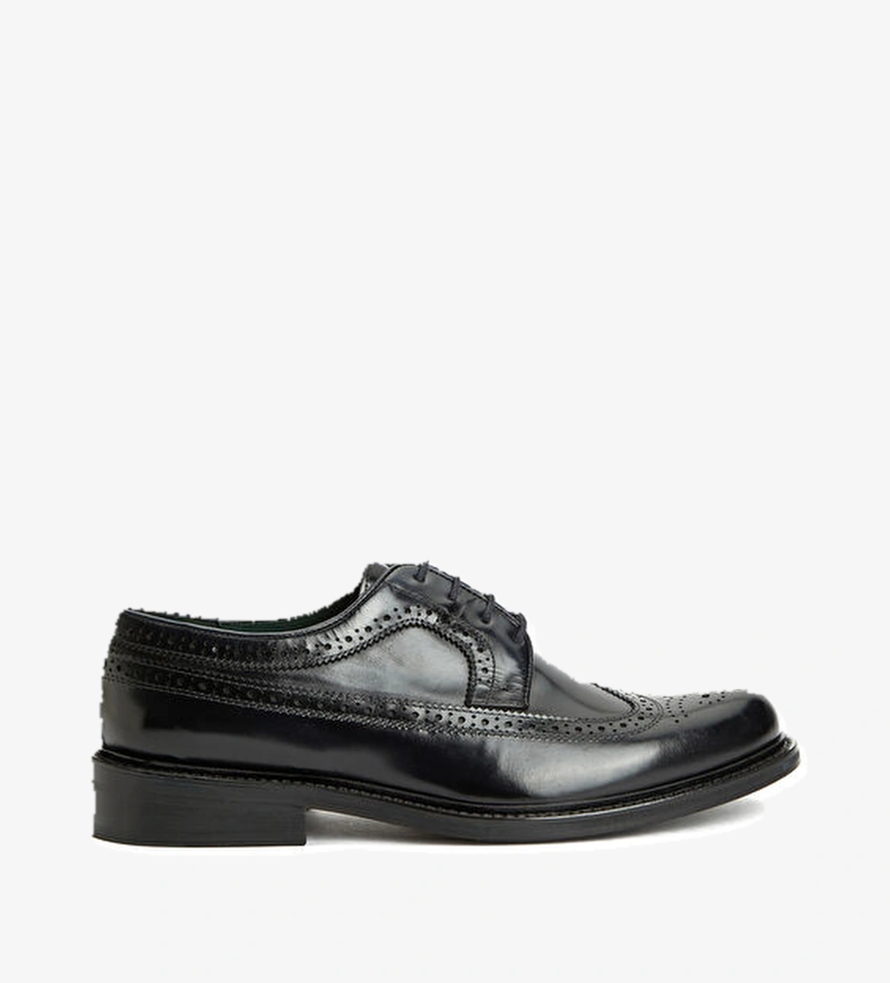 Lacivert Erkek Deri Ayakkabı - Görsel 1