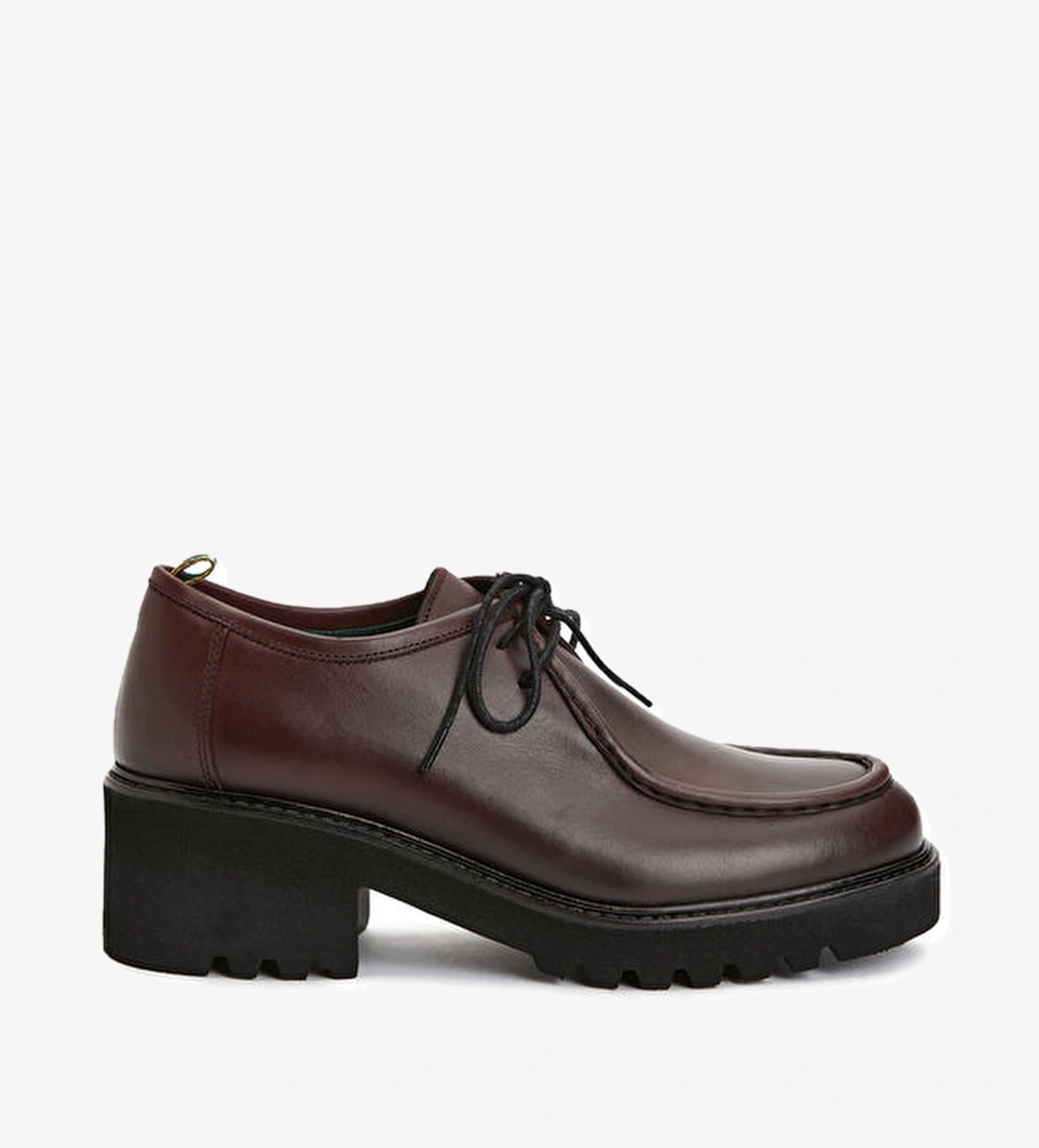 George Hogg Vişne Kadın Deri Ayakkabı model görseli