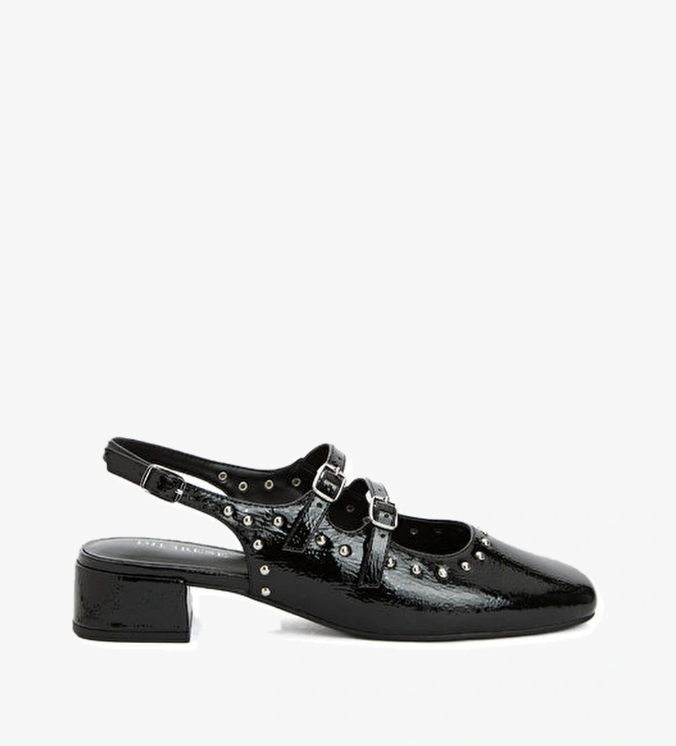 Divarese Siyah Taşlı Babet model görseli