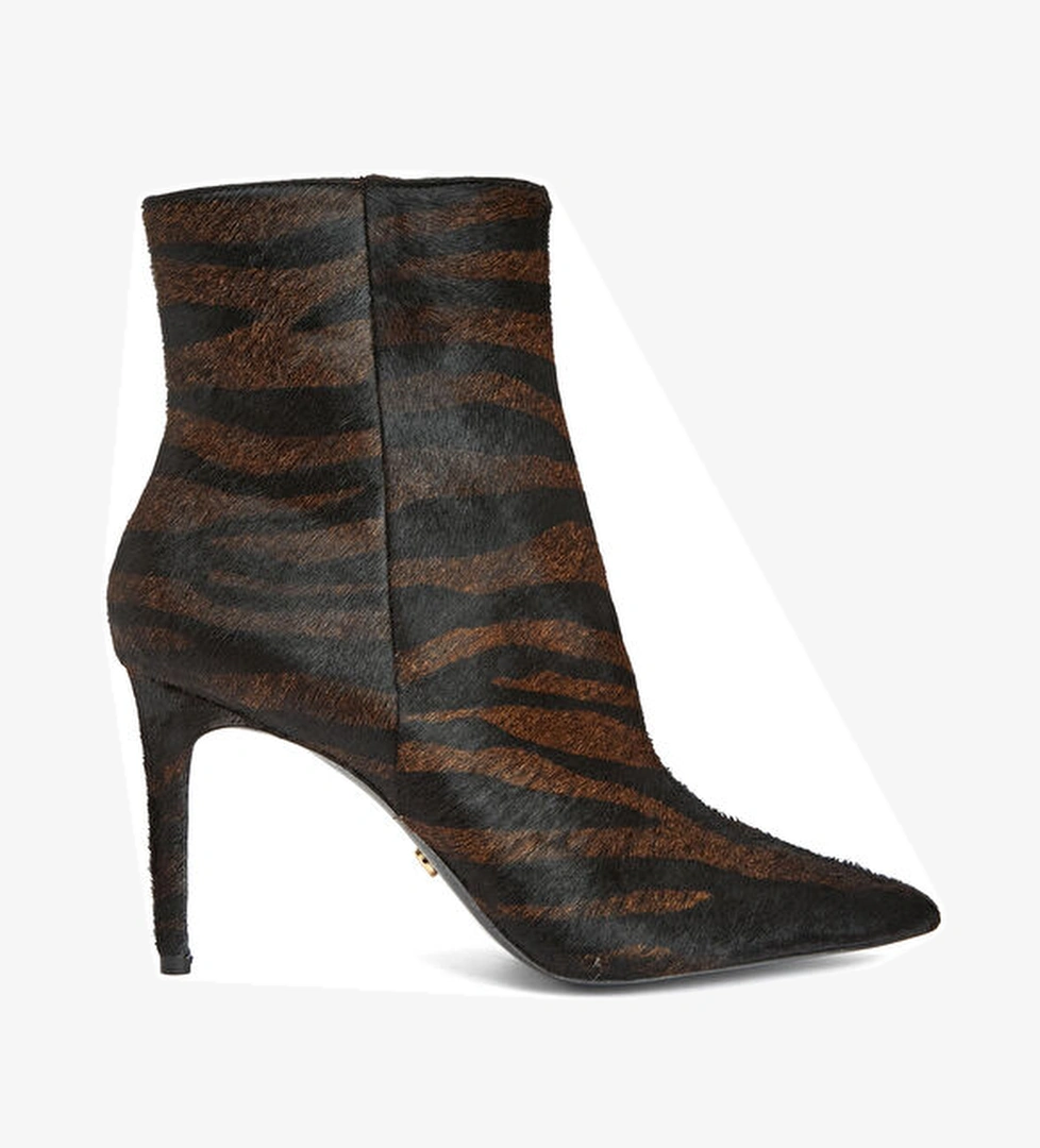 George Hogg Zebra Desenli Kadın Deri Bot model görseli