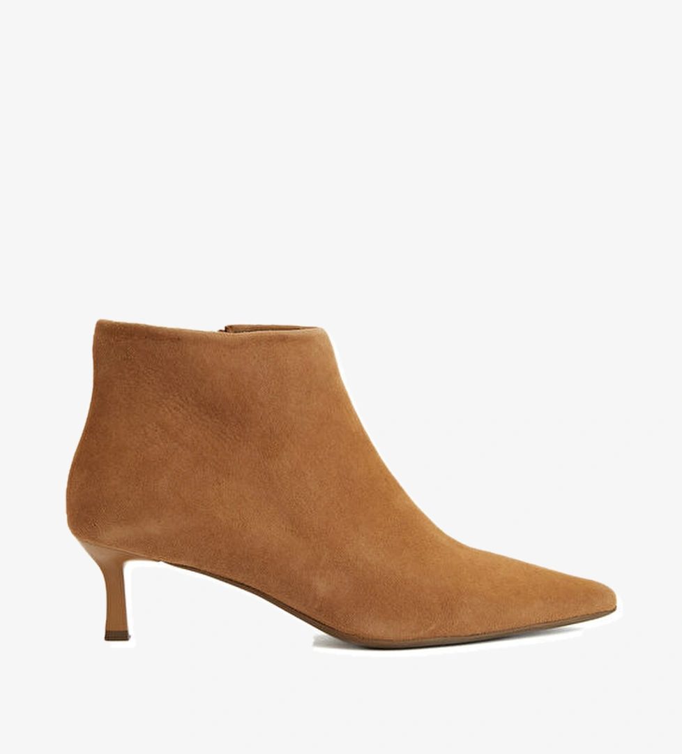 Divarese Tütün Kadın Süet Bot model görseli