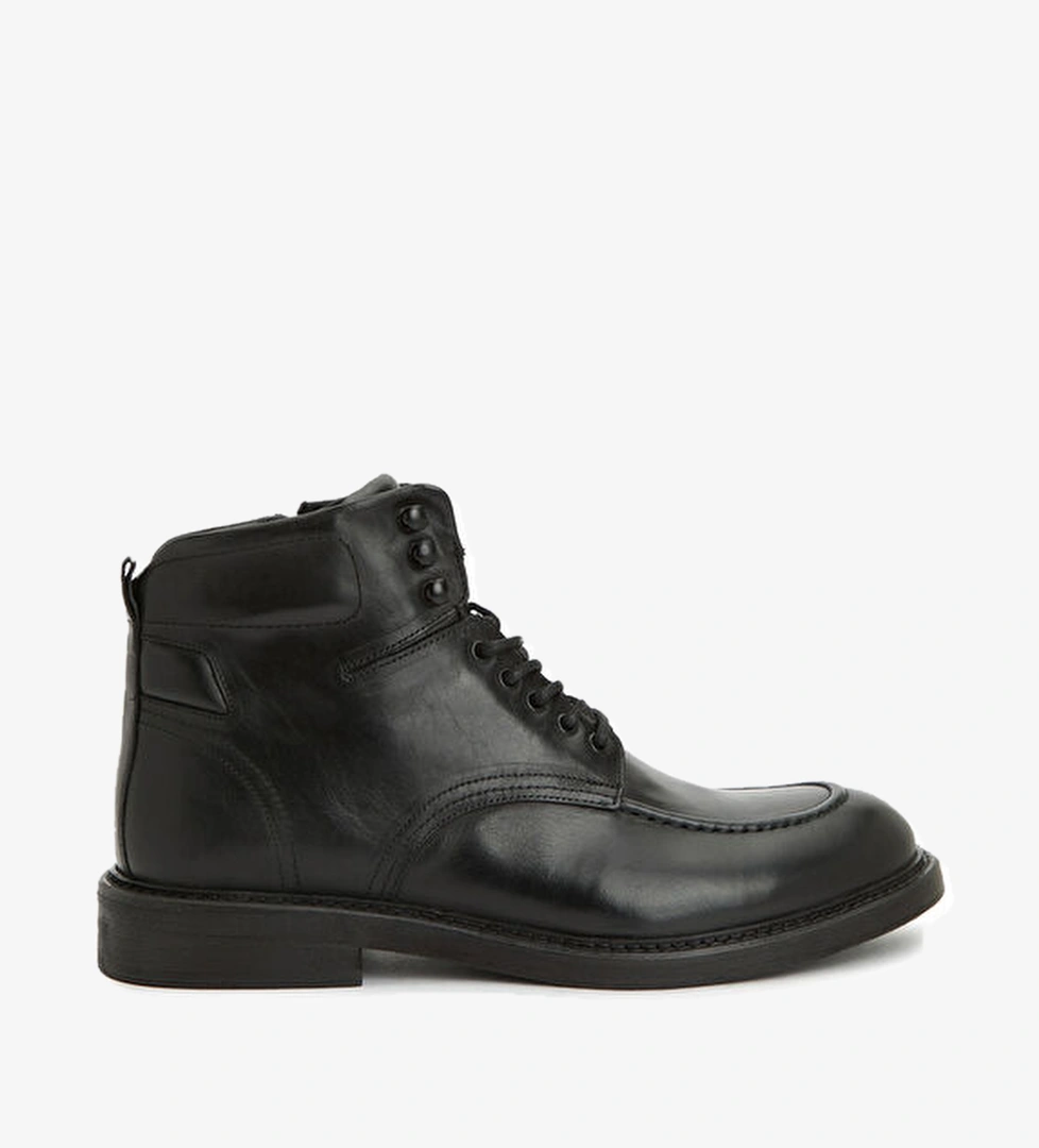 George Hogg Siyah Erkek Deri Bot model görseli